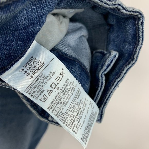 Old Navy Jeans High Rise Straight Blue Denim NWT - Picture 10 of 10